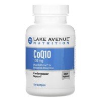 Коэнзим Q10, Lake Avenue Nutrition, 100 мг