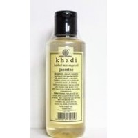Массажное масло Жасмин, 210 мл, производитель Кхади; Jasmine Herbal Massage Oil, 210 ml, Khadi