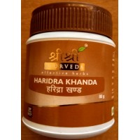 Харидра Кханда, 80 гр, Шри Шри Аюрведа, Haridra Khanda, 80 g, Sri Sri Ayurveda